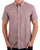 Ben Sherman Gingham Short Sleeve Shirt Scarlet