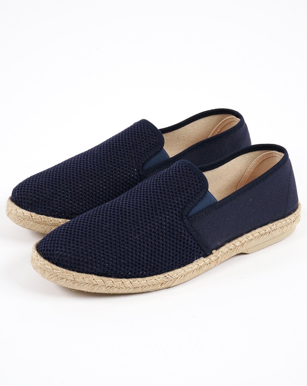 80er Casual Classics Paulo Espadrilles Marineblau