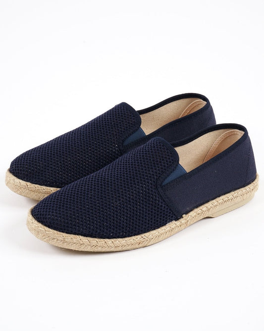 80er Casual Classics Paulo Espadrilles Marineblau