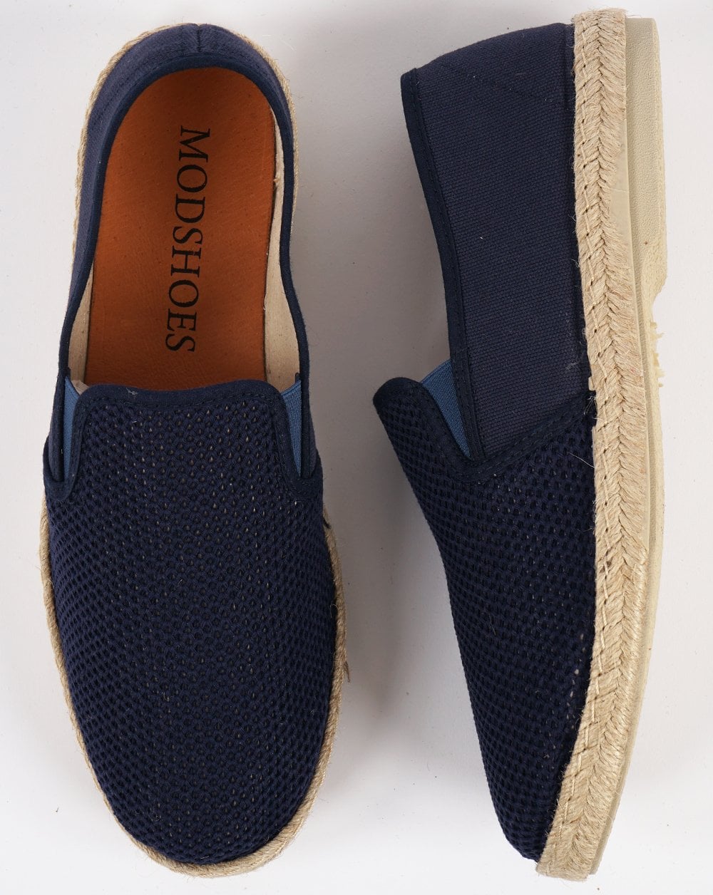 80er Casual Classics Paulo Espadrilles Marineblau