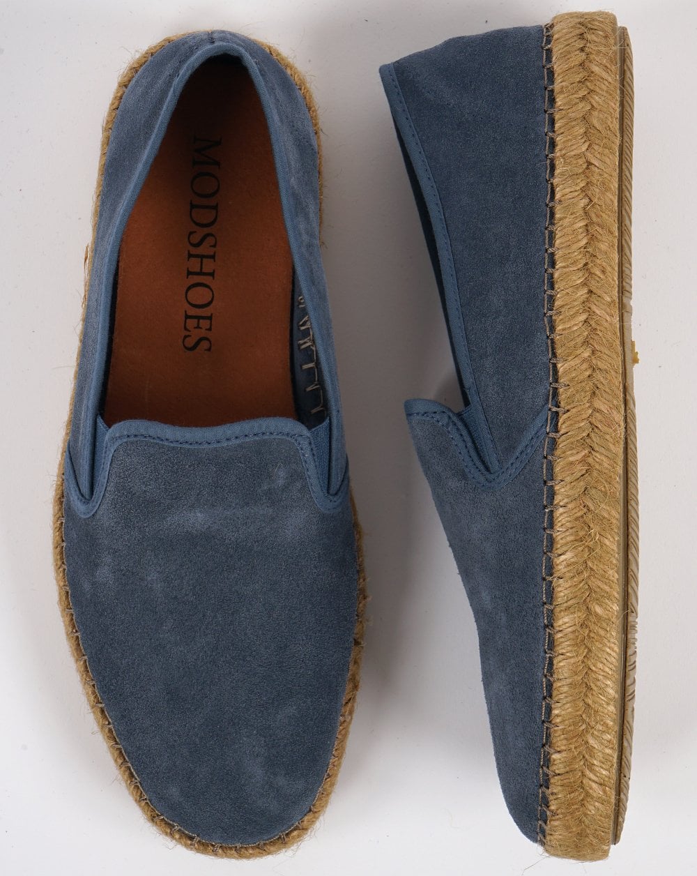 80er Casual Classics Ibiza Wildleder Espadrilles Denim Blau