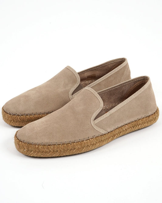 80er Casual Classics Ibiza Wildleder Espadrilles Stein