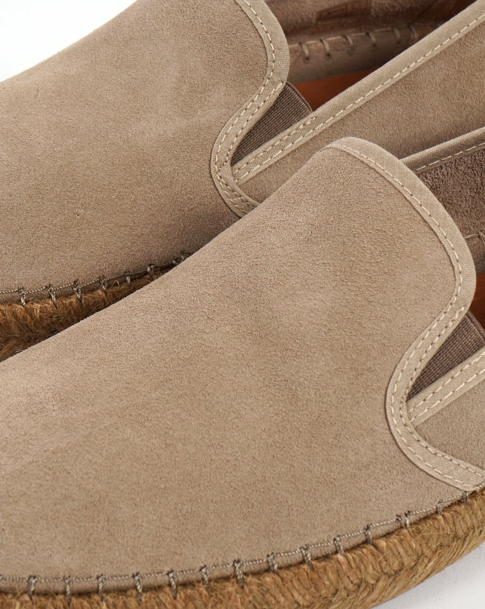 80er Casual Classics Ibiza Wildleder Espadrilles Stein