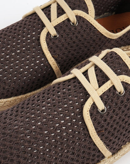 80er Casual Classics Paulo Mesh Schnürschuh Braun