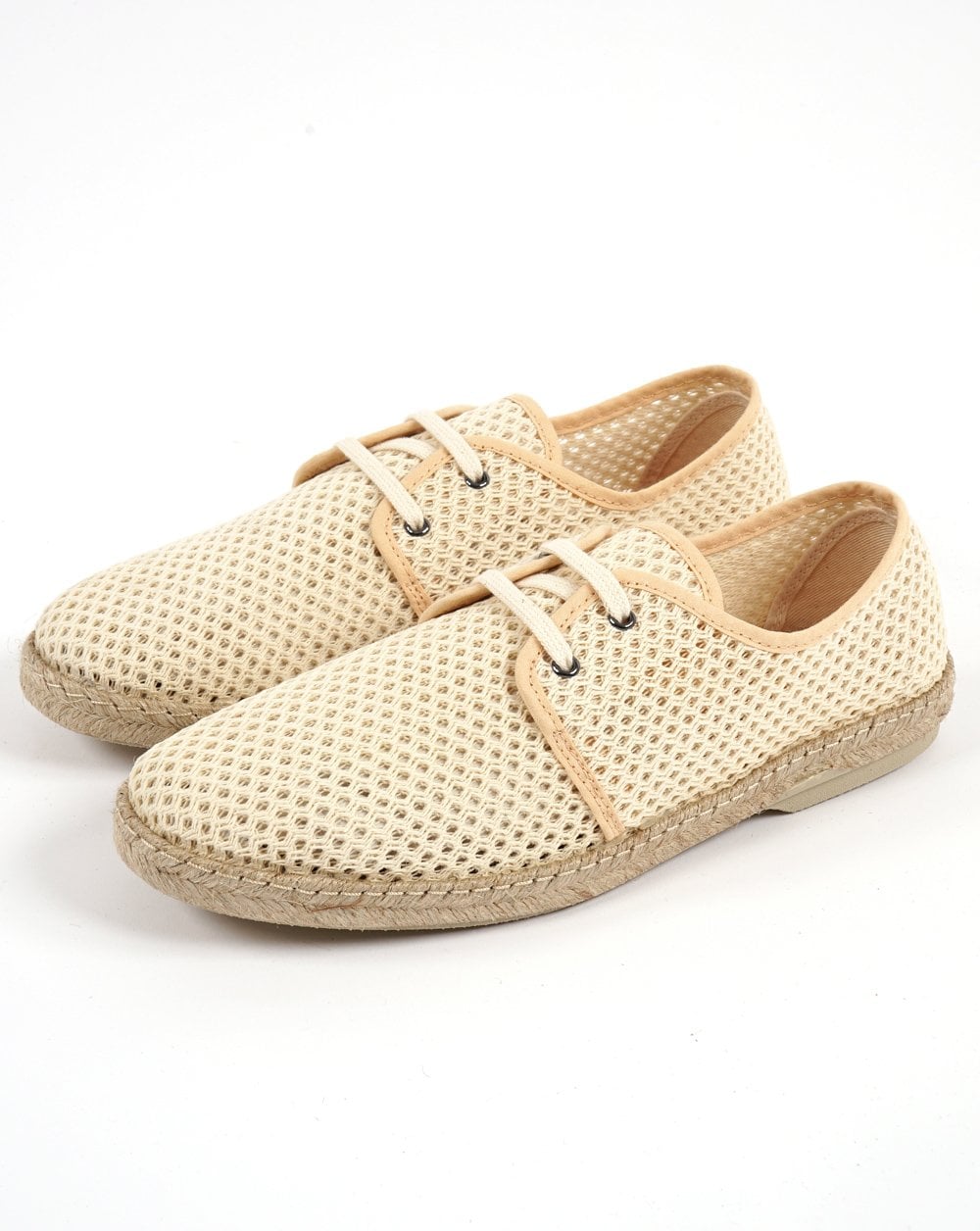 80s Casual Classics Paulo Mesh Schnürschuh Creme