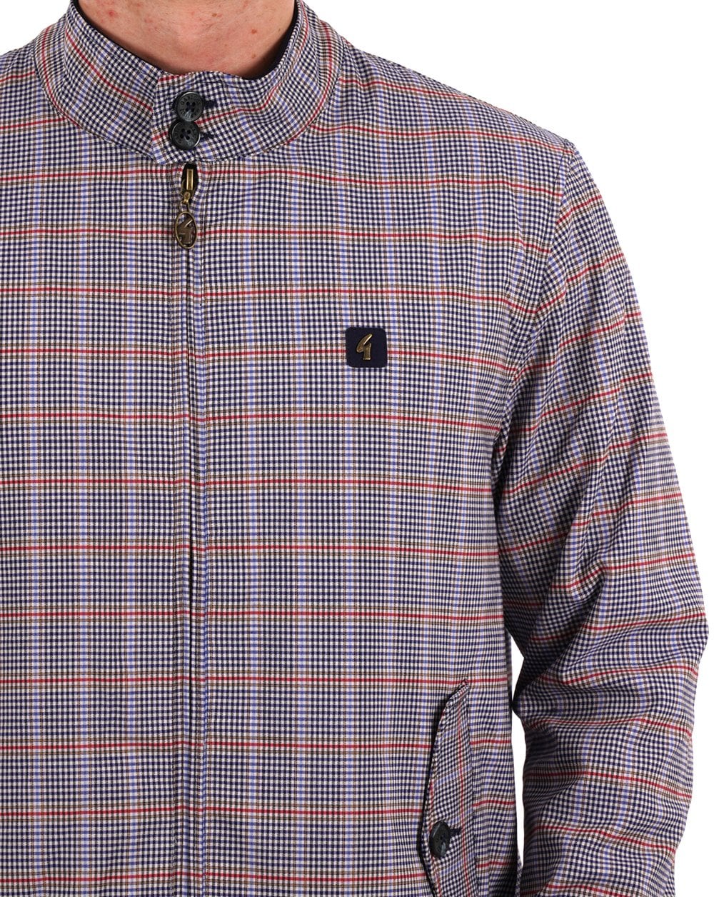 Gabicci Vintage Hadrian Check Jacke Thames