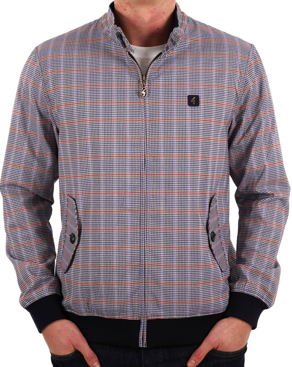 Gabicci Vintage Hadrian Check Jacke Thames