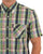Ben Sherman Gingham Overcheck SS Shirt Grass Green