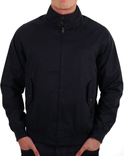 Ben Sherman Harrington-Jacke Marineblau