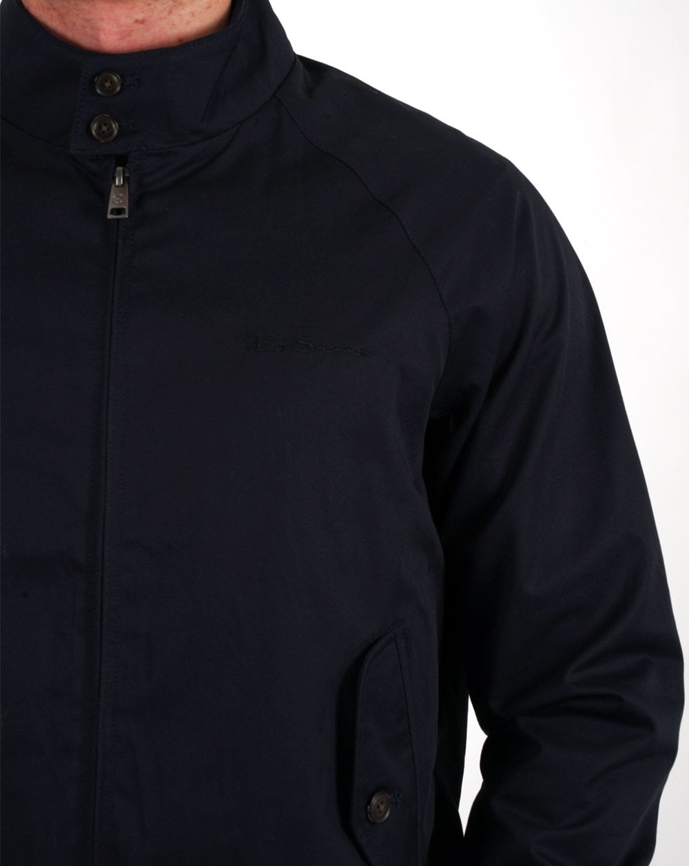 Ben Sherman Harrington Jacket Navy