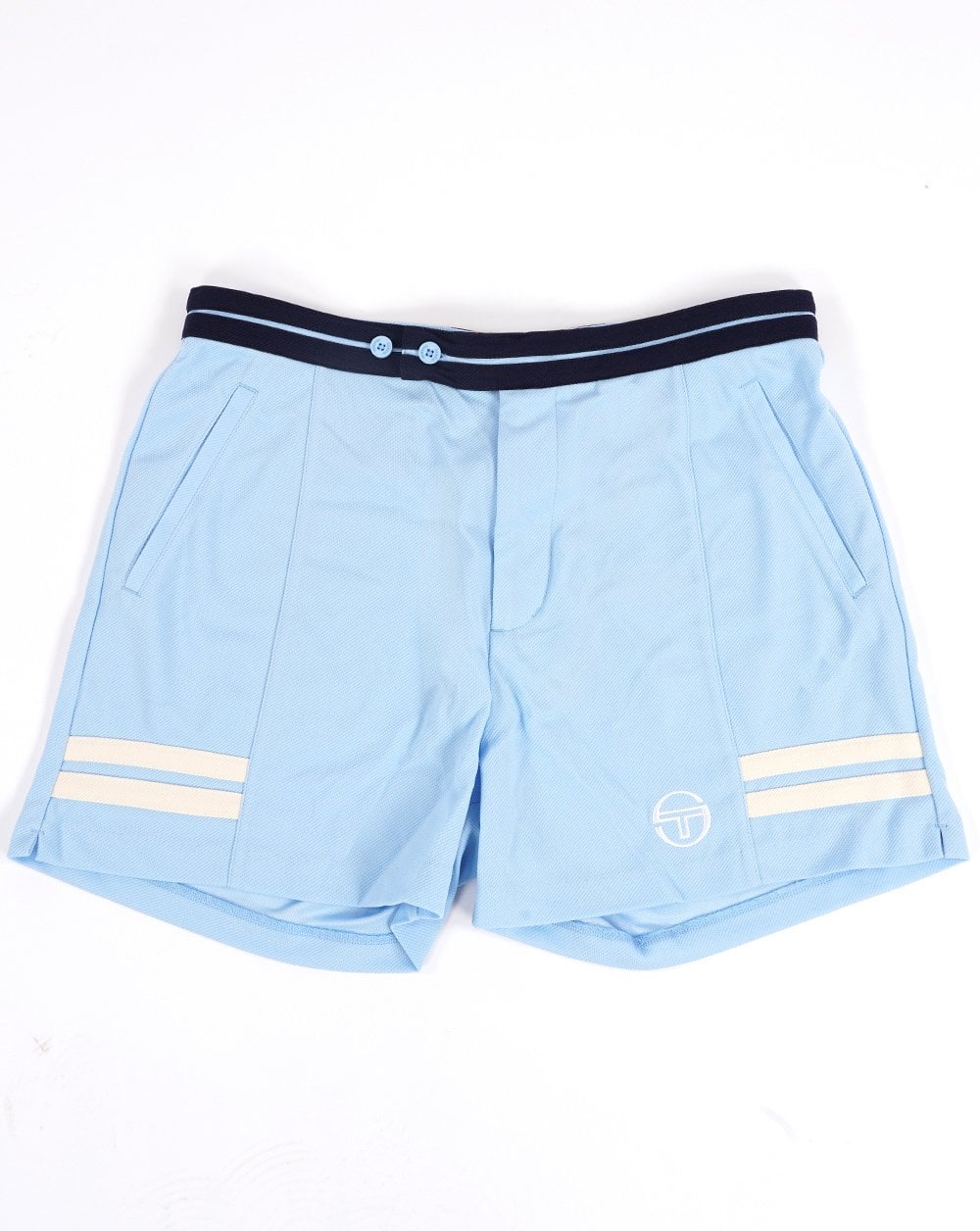 Sergio Tacchini Supermac Tennisshorts Himmelblau