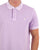 Benetton Logo Polo Washed Lilac