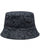 Pretty Green Tonal Paisley Reversible Bucket Hat Black