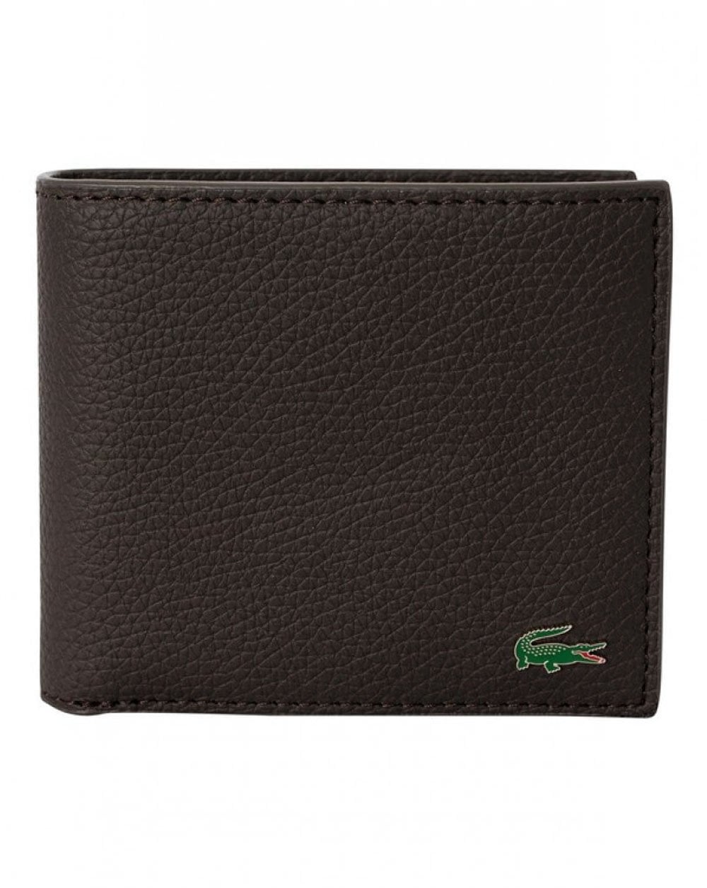 Lacoste Billfold Münzgeldbörse Braun