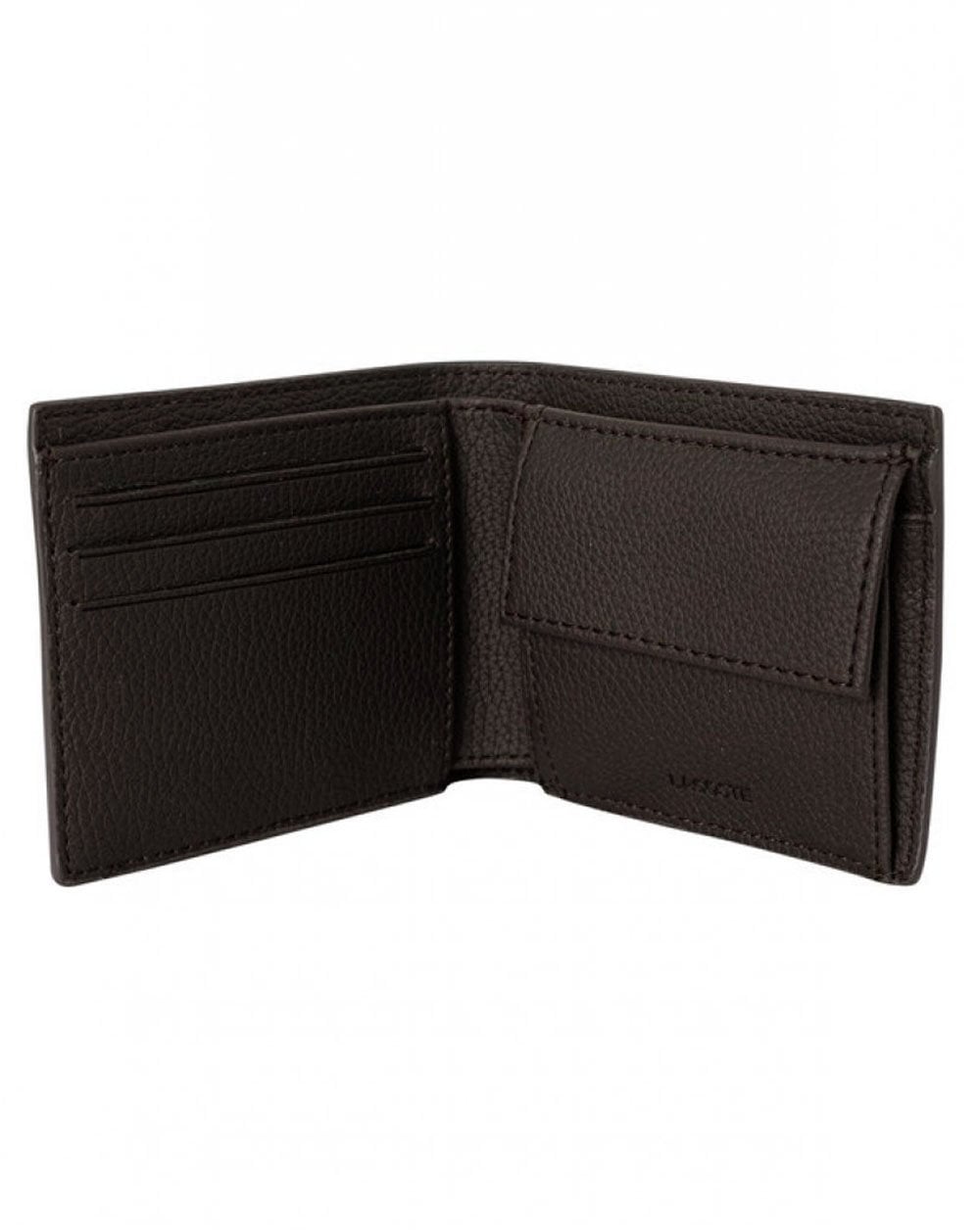 Lacoste Billfold Münzgeldbörse Braun