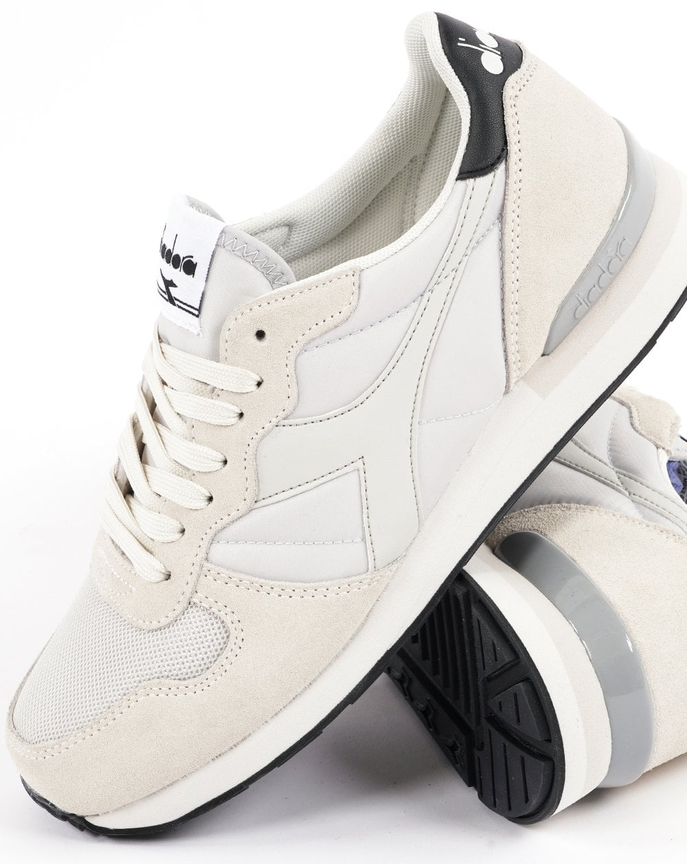 Diadora Camaro Trainer Kristallgrau/Elfenbein