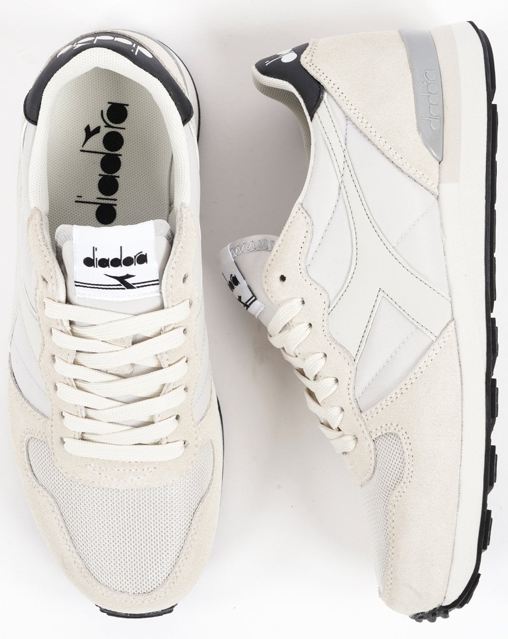 Diadora Camaro Trainer Kristallgrau/Elfenbein