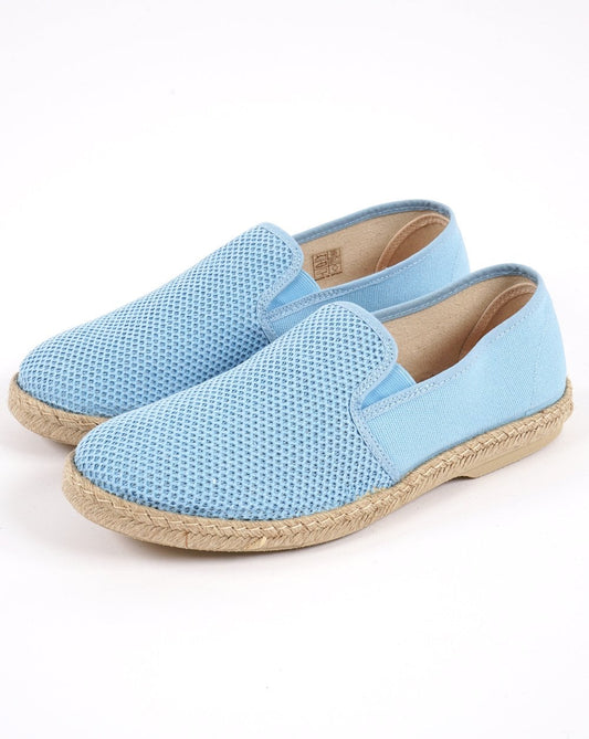 80er Casual Classics Paulo Espadrilles Himmelblau