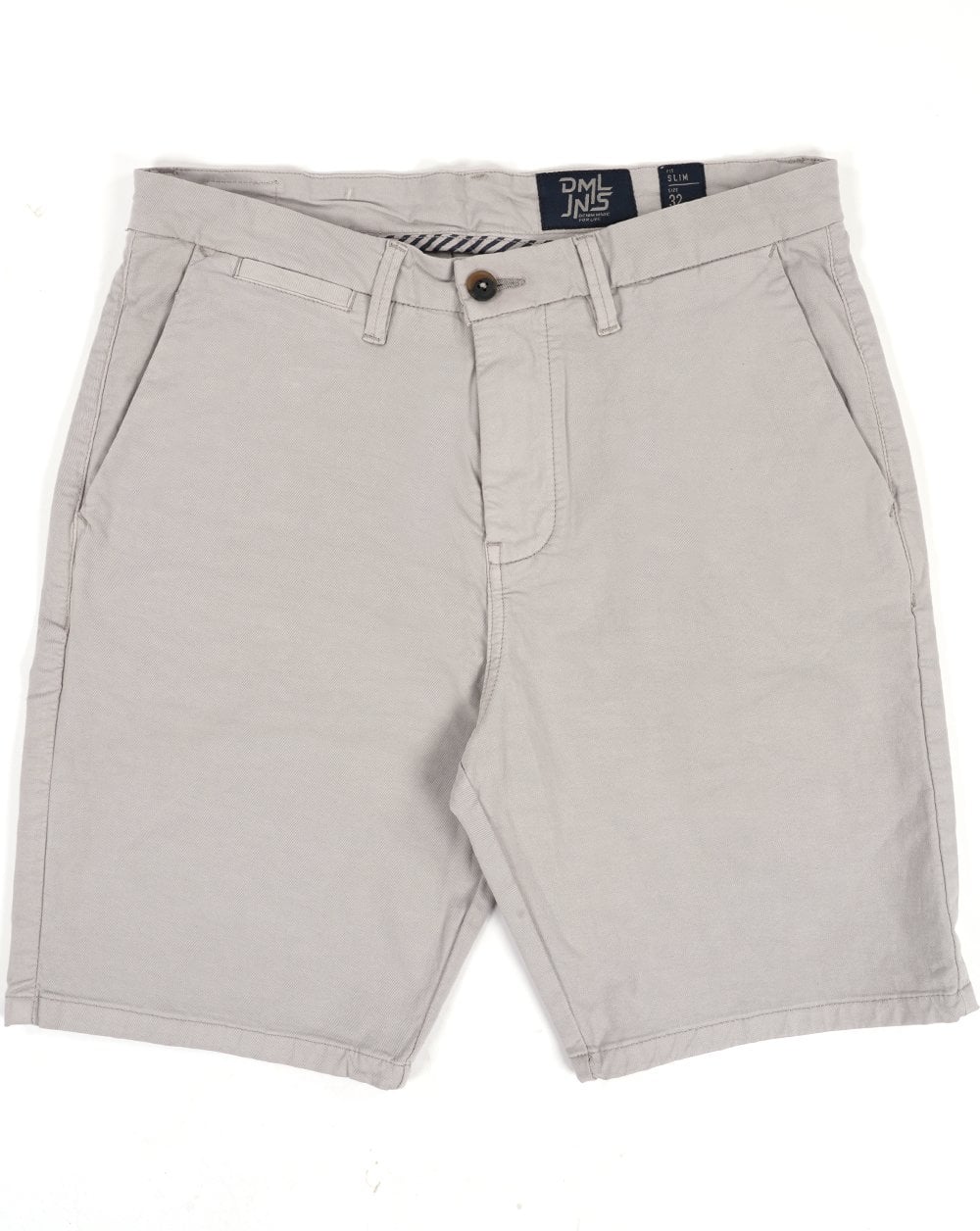 80er Casual Classics Chino Shorts Silbergrau
