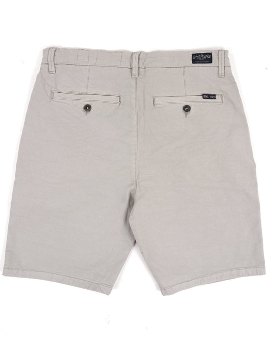 80s Casual Classics 80er Casual Classics Chino Shorts Silbergrau