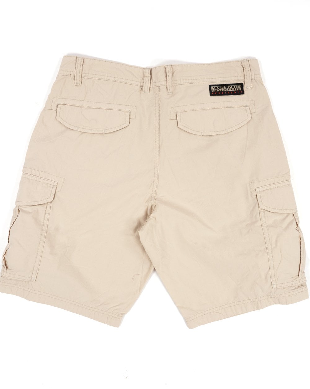 Napapijri Noto 2.0 Bermudashorts Beige Silber