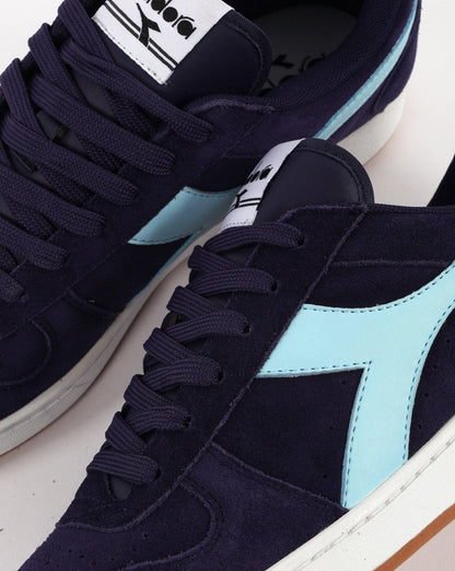 Diadora MB Elite Trainer Navy – Exklusives Sky-Wildleder
