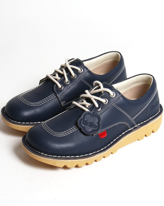 Kickers Kickers Kick Lo Lederschuhe, Marineblau