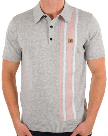 Gabicci Vintage Soda Strickpolo Grau