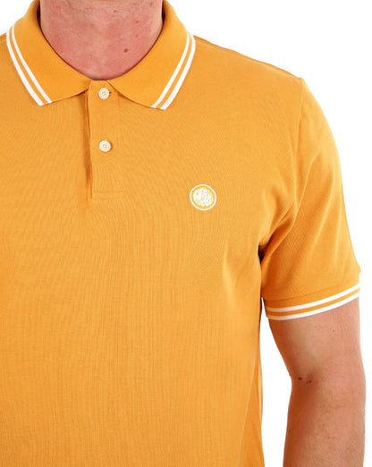 Pretty Green Barton Poloshirt Gelb
