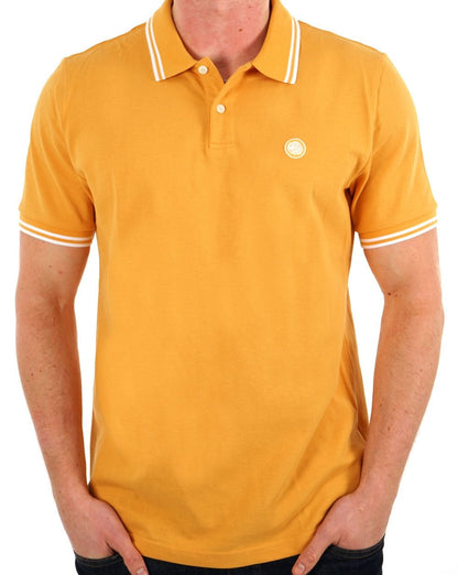 Pretty Green Barton Poloshirt Gelb