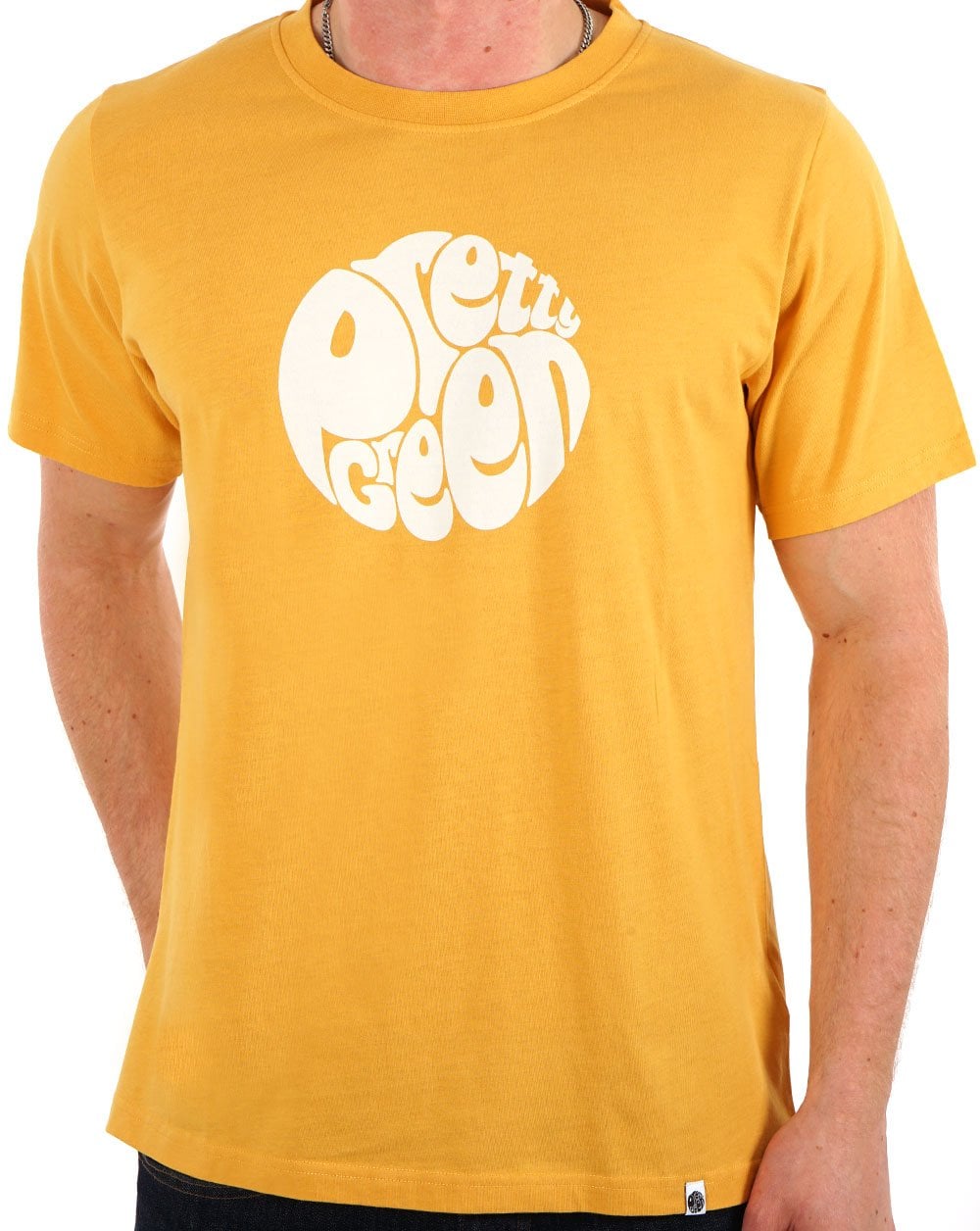 Pretty Green Gillespie T-Shirt Gelb