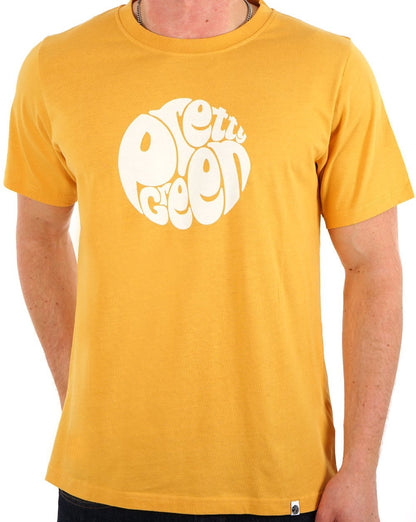 Pretty Green Gillespie T-Shirt Gelb