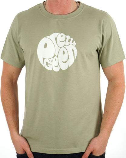 Pretty Green – Gillespie – T-Shirt in Salbeigrün