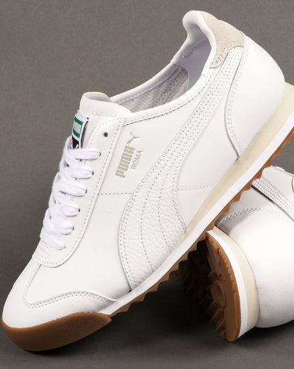 Puma Roma Ledersneaker Weiß