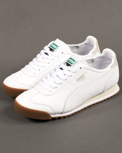 Puma Roma Ledersneaker Weiß
