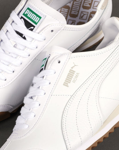Puma Roma Ledersneaker Weiß