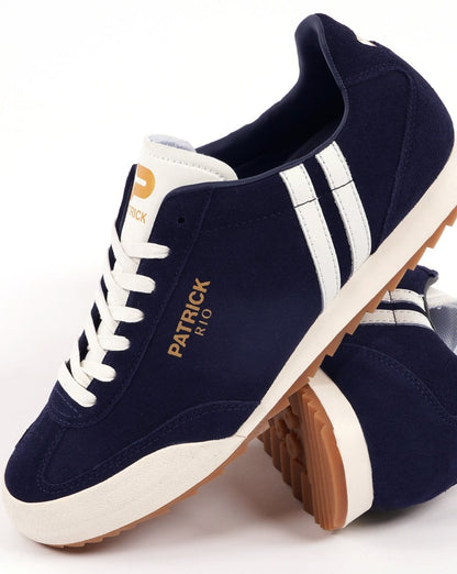 Patrick Rio Sneakers Marineblau Weiß