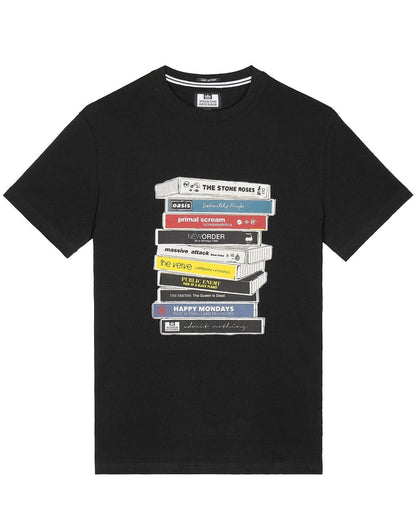 Weekend Offender Kassetten T-Shirt Schwarz