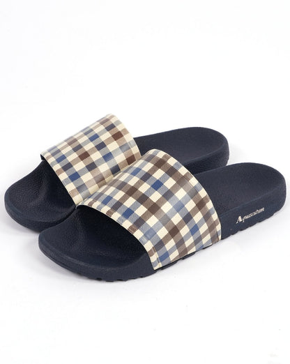 Aquascutum Strand-Sandalen Marineblau