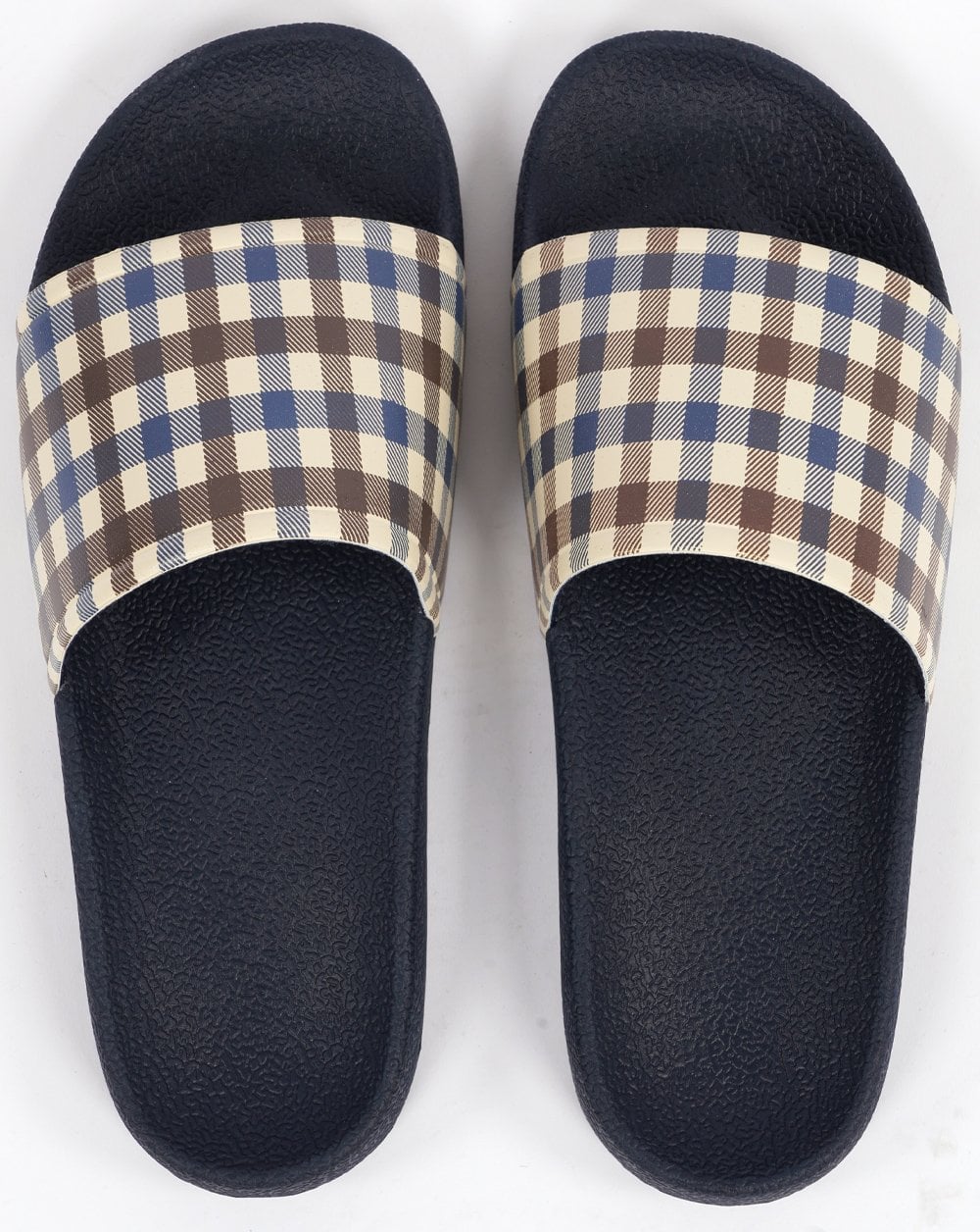 Aquascutum Strand-Sandalen Marineblau