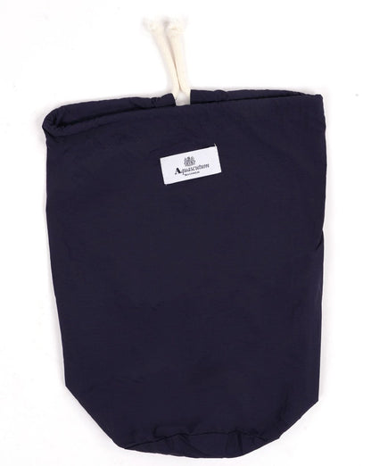 Aquascutum – Karierte Badeshorts mit Taschen in Marineblau