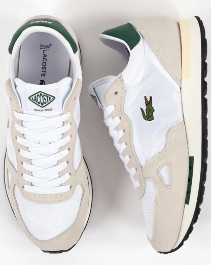 Lacoste Run Trainer Weiß Dunkelgrün