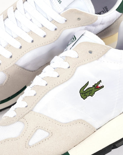 Lacoste Run Trainer Weiß Dunkelgrün