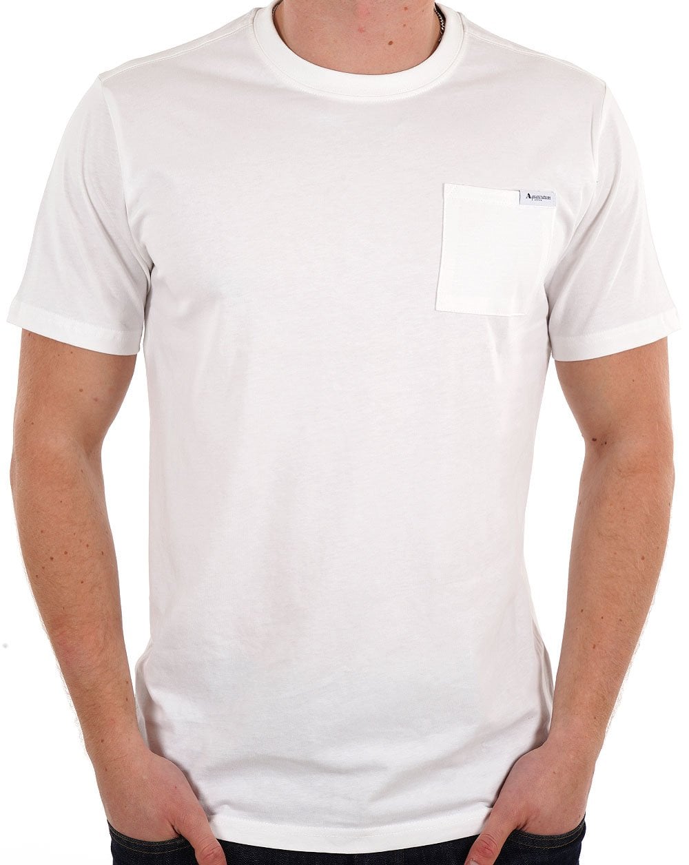 Aquascutum Pocket T-Shirt Optisches Weiß