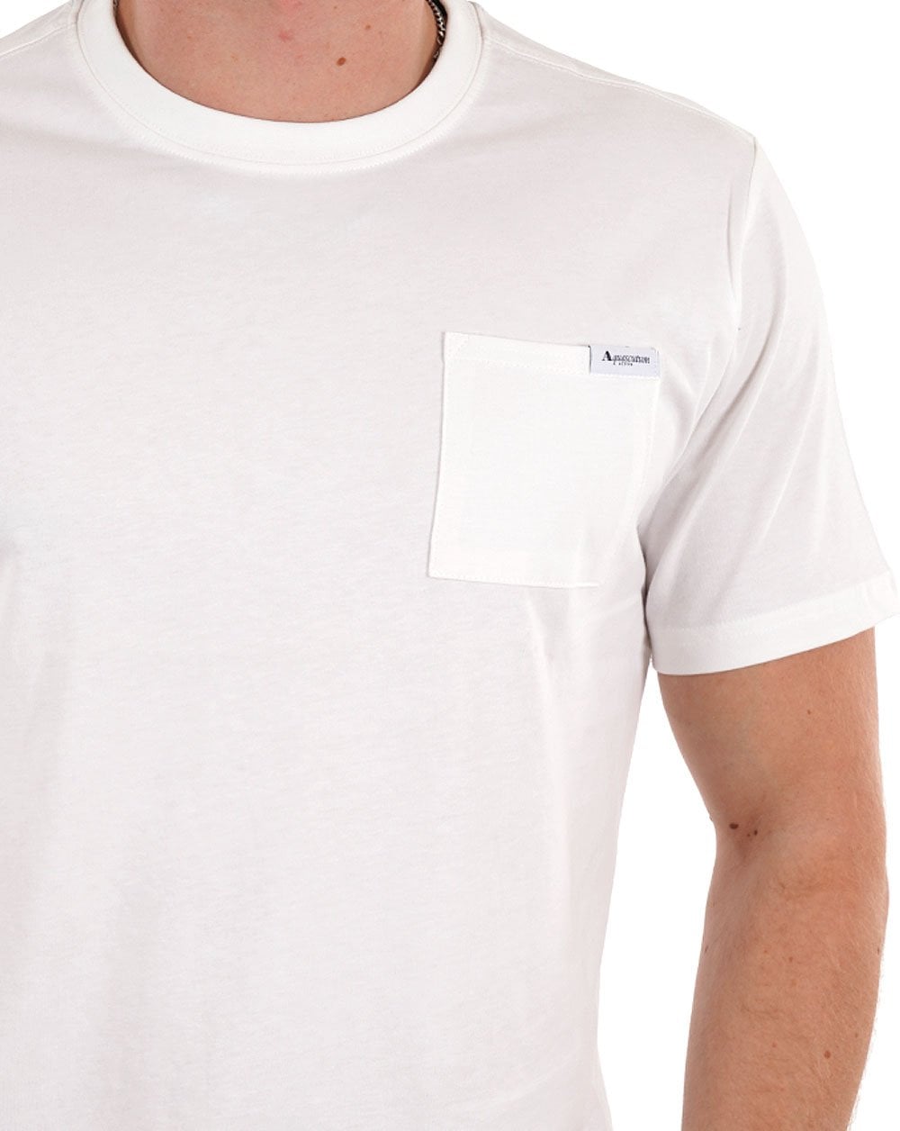 Aquascutum Pocket T-Shirt Optisches Weiß