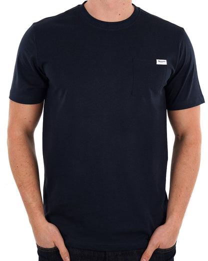 Aquascutum Pocket T-Shirt Marineblau