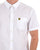 Lyle & Scott Plain Poplin Short Sleeve Shirt White