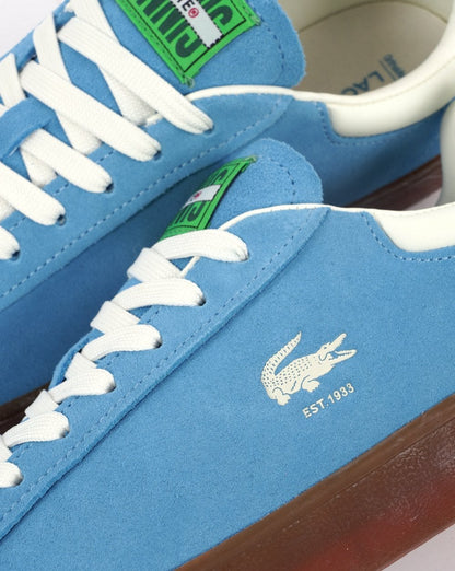 Lacoste Baseshot Wildleder-Sneaker Blau/Gummi