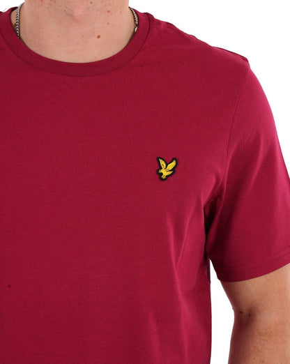 Lyle &amp; Scott T-Shirt Reiches Burgunderrot