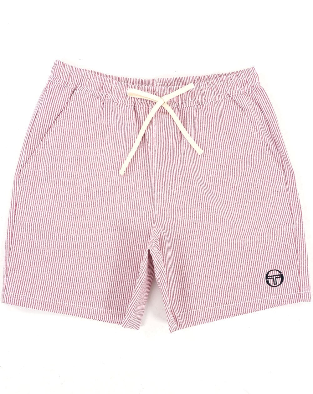 Sergio Tacchini Cosimo Oxford Shorts Rosa/Weiß